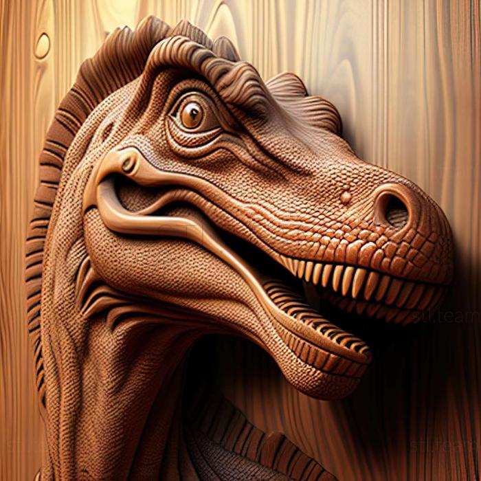 3D model Asiatosaurus (STL)
